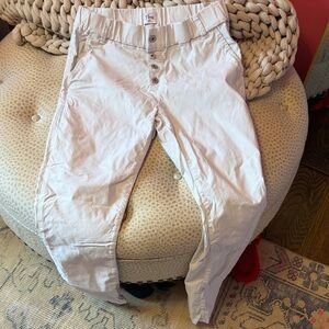 Flog white skinny pants - lightweight with cute buttons on fly